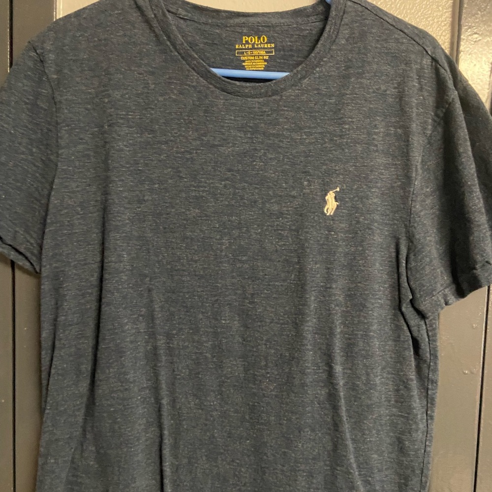 black polo tee